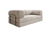 3-Sitzer Oscar Sofa mit Bettfunktion Beige Produktbild-Vorschau 4