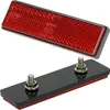 Reflektor Classic rechteckig rot mit Rand Produktbild-Vorschau 3
