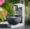 dobar Großer Design Garten-Brunnen mit Pumpe und LEDŽs, Produktbild-Vorschau 16