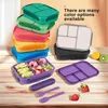 Amathley lunch box dla dzieci bento box 1200ml lunch box 5 Podgląd zdjęcia produktu 7