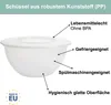 3er Set Schüssel mit Deckel 5l Rührschüssel Vielseitige Produktbild-Vorschau 3