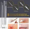 Mitesserentferner Komedonenquetscher Set -10PCS Blackhead Produktbild-Vorschau 3