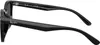A side view of a pair of black Ray-Ban sunglasses against a white background. Produktbild-Vorschau