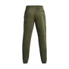 A pair of green jogging pants shown from the back against a white background. Produktbild-Vorschau