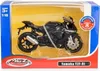 Modell 1:18 Yamaha YZF-R1, schwarz Produktbild-Vorschau 5