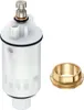 A white plastic cartridge and a brass ring are shown against a white background. Anteprima dell’immagine prodotto