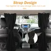 ZATOOTO Raamdecoratie voor auto, suède raamverduistering, Productafbeelding-voorbeeld 4