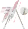Baby Vivo 3in1 Kinderhochstuhl / Babywippe höhenverstellbar Produktbild-Vorschau 6