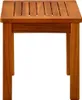 A wooden side table with a slatted top is shown against a white background. Náhľad obrázku produktu