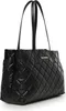 A black quilted tote bag with gold Valentino logo. Produktbild-Vorschau