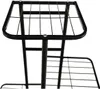 A close-up view of a black metal plant stand. Náhľad obrázku produktu