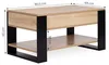 Table basse à plateau relevable, 90 cm, compartiment de Voir les images du produit 10