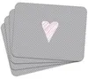 MG Design Set aus 4 Kork-Platzsets - Heart 4 - 30 x 40 cm - Produktbild-Vorschau 1