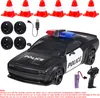 Policejní auto na dálkové ovládání pro děti, 4WD driftovací Náhled obrázku produktu 7