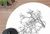 MuchoWow® Mauspad Mousepad Stadtplan - Deutschland - Produktbild-Vorschau 2