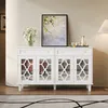 Sideboard 140/40/83 cm, Mehrzweckschrank mit Schubladen und Produktbild-Vorschau 1
