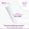 Seitenschläferkissen gesteppt 40x145 cm Atmungsaktives Produktbild-Vorschau 2