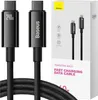Product packaging for a Baseus USB-C to USB-C cable. Náhľad obrázku produktu