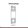 Rillenkugellager 6411 NR ID 55mm AD 140mm Breite33mm SKF Produktbild-Vorschau 4
