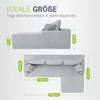 Juskys Sofa Coredo - Hellgrau, moderne Couch aus Cord mit Produktbild-Vorschau 5