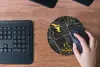 MuchoWow® Mauspad Mousepad Gold - Deutschland - Karte - Produktbild-Vorschau 4