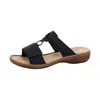 Rieker Damen Pantolette schwarz, Damen:36 EU Produktbild-Vorschau 120