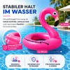 Opblaasbare flamingo zwemring, diameter 110 cm – Zwemring Productafbeelding-voorbeeld 7