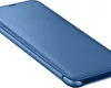 A blue flip cover for a smartphone is shown against a white background. Anteprima dell’immagine prodotto