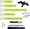 Vogelscheuche Vogelabwehr Drache 6 Meter fliegender Falke Produktbild-Vorschau 4