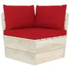 Garten-Palettensofa 2-Sitzer mit Kissen Fichtenholz , Produktbild-Vorschau 4