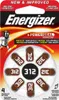 Energizer ENZINCAIR312-8 Pile domestique Voir les images du produit 1