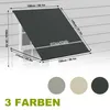 LZQ Markise, Fallarmmarkise einziehbar, 150 x 145 Produktbild-Vorschau 2