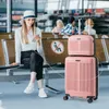 COSTWAY 2-dielna sada kufrov, 20" príručný kufor 35L + 14" Náhľad obrázku produktu 2