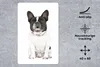 MuchoWow® Mauspad Mousepad Französische Bulldogge - Schwarz Produktbild-Vorschau 2