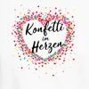 Konfetti im Herzen bunt Herz Geburtstag Karneval Fasching Produktbild-Vorschau 3