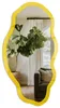 Asymmetrischer Wandspiegel mit Druck – 90x45 cm – Produktbild-Vorschau 1