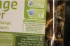 A close-up of a food product label and packaging. Produktbild-Vorschau