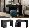 Schminktisch Vicco Omira Schwarz 120 cm ohne Spiegel, Model Produktbild-Vorschau 2
