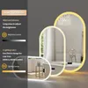 Miroir de salle de bain ovale Vrygle Bluetooth 50 x 80 cm, Voir les images du produit 13