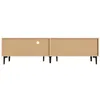The back view of a TV stand with legs. Anteprima dell’immagine prodotto