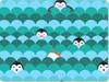 MuchoWow® Mauspad Mousepad Kreis - Pinguin - Entwurf 40x30 Produktbild-Vorschau 1