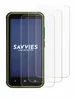 6x Für SkyCaddie SX400 Schutzfolie Savvies Displayschutz Produktbild-Vorschau 2