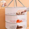 Závěsná sušicí síť 3 patra se zipem, skládací sušák na Náhled obrázku produktu 8