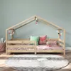 Hausbett RENA aus massiver Kiefer in natur, schönes Produktbild-Vorschau 2