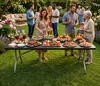 Aga Garten Klapptisch 240x74x74 cm Schwarz Produktbild-Vorschau 6