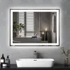 Puluomis badspiegel, 80x60 cm, met anti-condensfunctie, 3 Productafbeelding-voorbeeld 1
