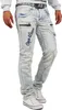 Cipo & Baxx Herren Regular Fit Jeans Stonewashed CD272 Blue Produktbild-Vorschau 7