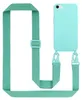 A turquoise phone case with a matching lanyard is displayed against a white background. Náhled obrázku produktu