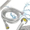sprchová hadice 1,5 m hadice k sprše stříbrná chromovaná Náhled obrázku produktu 1