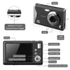 Digitalkamera, 48MP 1080P FHD Fotokamera mit 3,0 Zoll Produktbild-Vorschau 2